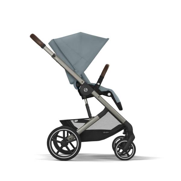 CYBEX BALIOS S Stroller Lux Silver - Stormy Blue