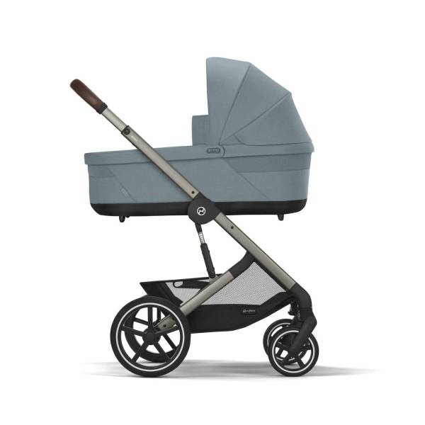 CYBEX BALIOS S Stroller Lux Silver - Stormy Blue