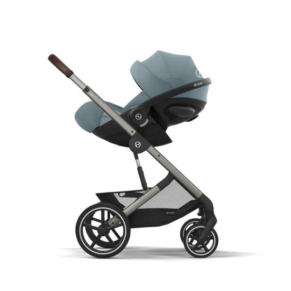 CYBEX BALIOS S Stroller Lux Silver - Stormy Blue