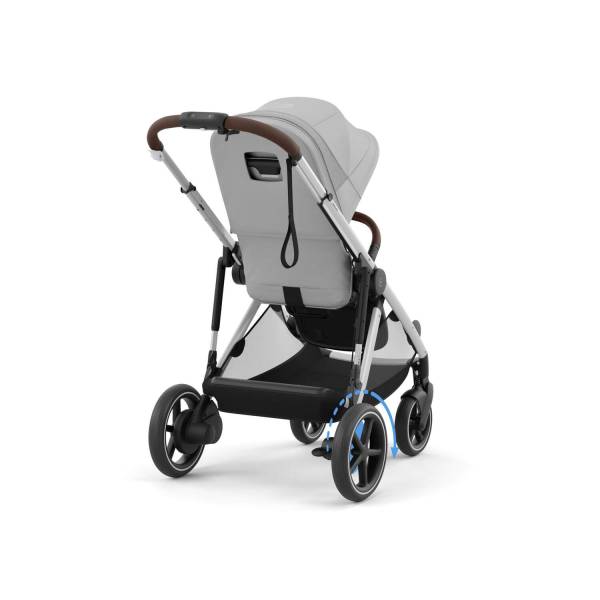 CYBEX eGAZELLE S SILVER - Stone Grey