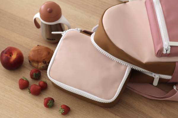 BEABA Snack Bag Faro - Dusty Pink