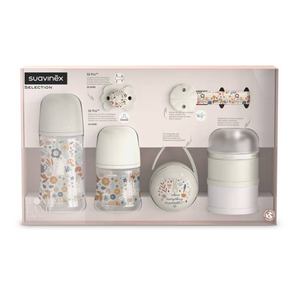 SUAVINEX Wonderland Welcome Baby Set - Beige