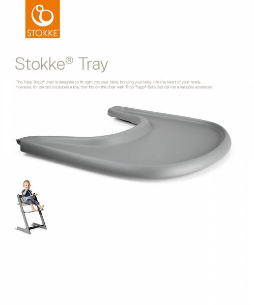 STOKKE Tripp Trapp Tray - Storm Grey