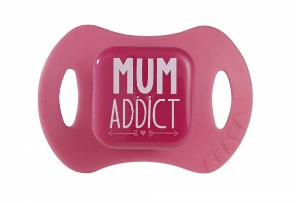 BEABA Soother x 2 Silicon 2nd age Girls - Mum Dream