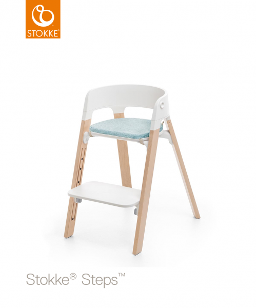 STOKKE Steps Cushion JUNIOR - Jade Twill S