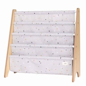 3 SPROUTS Book Rack - Terrazzo Grey