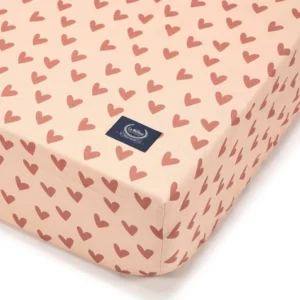 LA MILLOU Sheet 140x70 HeartBeat Pink