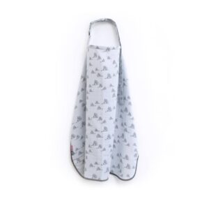 SIMPLY GOOD Nursing Cover Muslin - Grey Hedgehog
