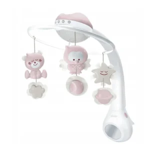 INFANTINO 3in1 Projector Musical Mobile - Dusty Pink
