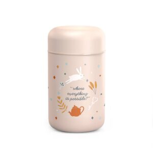 SUAVINEX Thermo Food Jar 400ml - Wonderland/Pink