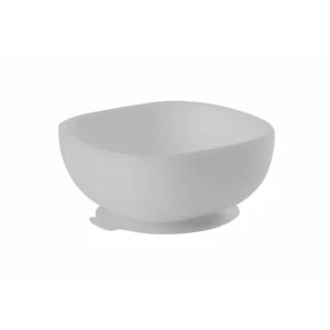 BEABA Silicone Suction Bowl - Grey
