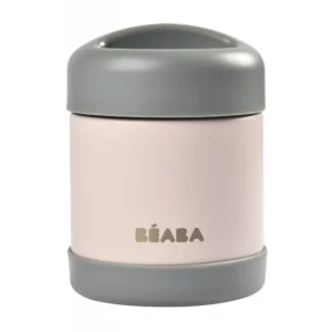 BEABA Thermo Food Jar 300 ml - Dark Mist/Light Pink