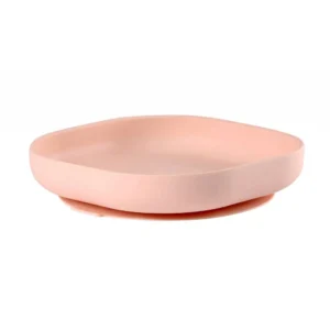 BEABA Silicone Suction Plate - Pink
