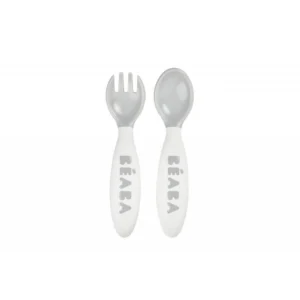 BEABA Ellipse 2nd Age Cutlery - Light Mist