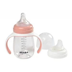 BEABA Learning cup 2in1 Sippy 210ml - Pink