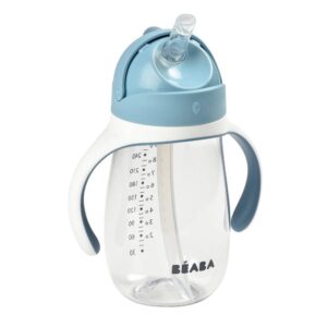 BEABA Straw Cup 300ml - Windy Blue