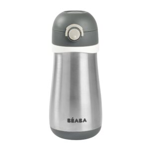 BEABA Stainless Steel Bottle Spout 350ml - Mineral Grey S