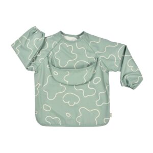 BEABA Removable Sleeve Bib 2in1 - Sage Green