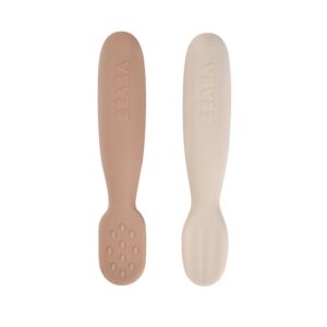 BEABA PreSpoon set of 2 - Praline/Clay