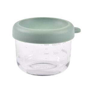 BEABA Food Jar Glass 150 ml - Sage Green