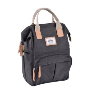 BEABA Bag Wellington Backpack - Dark Heather Grey