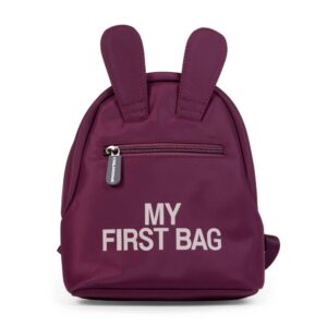 CHILDHOME Kids My First Bag - Aubergine
