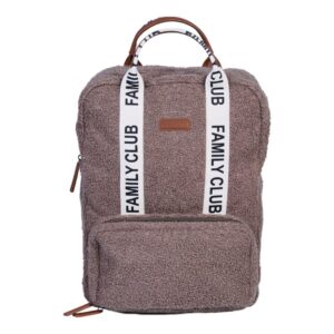 CHILDHOME Family Club Backpack Signature - Teddy Soft Brown