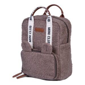 CHILDHOME Kids Backpack mini Club Signature - Teddy Soft Brown