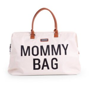 CHILDHOME Mommy Bag - Off White/Black