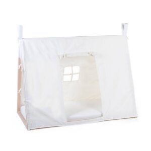 CHILDHOME Tipi Cot Bed Cover 70x140 - White