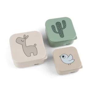 DONE BY DEER Snack Box3pcs Lalee - Sand mix