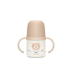 SUAVINEX Wild&Free Bottle Nonspill Spout 150ml - Brown