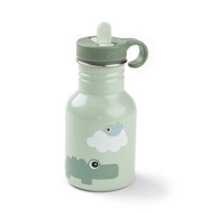 DONE BY DEER Metal Bottle 350ml Playground - Green