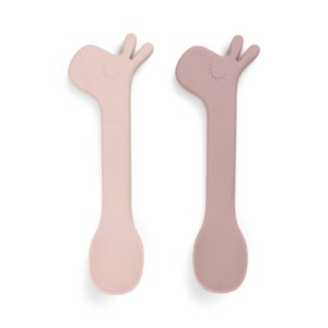 DONE BY DEER Silicone Spoon 2-pack Lalee - Powder
