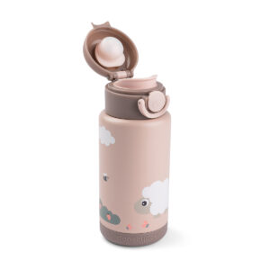DONE BY DEER Insulated bottle 340 ml Tiny farm - Powder