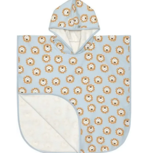 LAESSIG Splash&Fun Beach Poncho - Lion Powder Blue