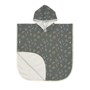LAESSIG Splash&Fun Beach Poncho - Palms Deep Olive