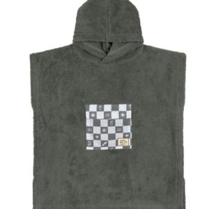 LAESSIG Splash&Fun Terry Surf Poncho - Deep Olive