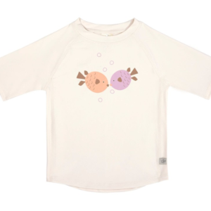 LAESSIG Splash&Fun Short Sleeve - Rashguard fish milky 18m