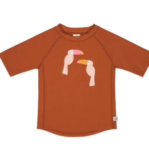 LAESSIG Splash&Fun Short Sleeve - Rashguard Toucan Rust 12m
