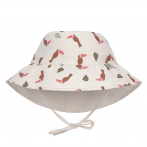 LAESSIG Splash&Fun Sun Protection Bucket Hat - Toucan Offwhite 06m