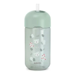 SUAVINEX Straw Bottle 340ml - Green